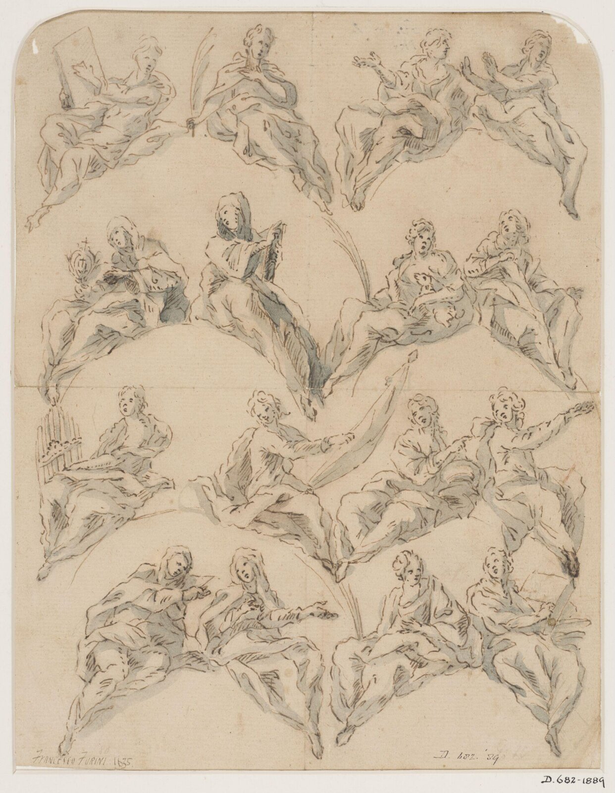 Drawing, late 17th century