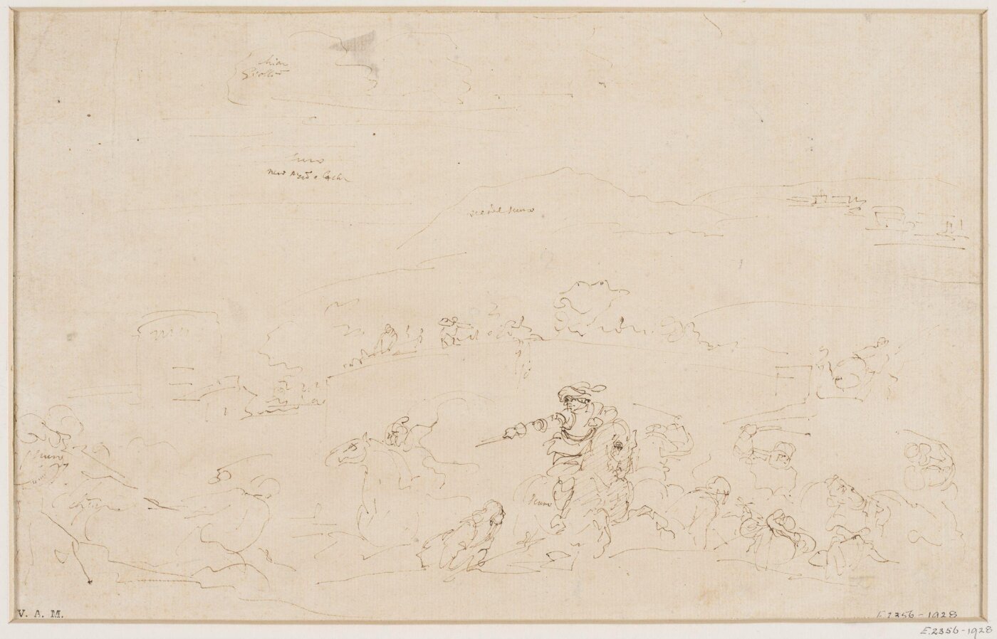 Stefano della Bella, Drawing