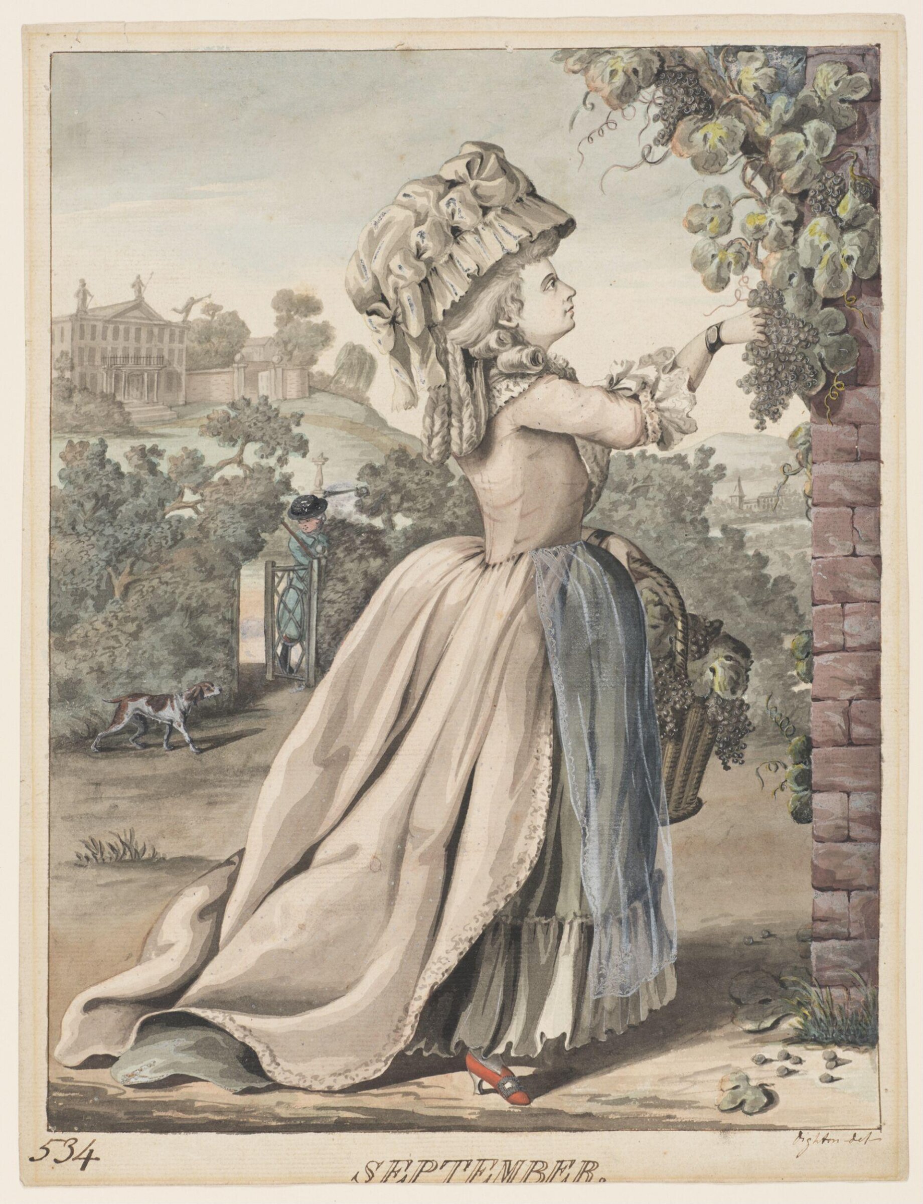 September, Robert Dighton, c.1785