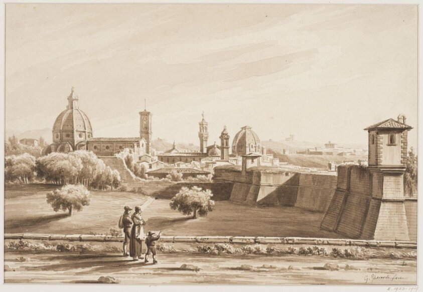 Drawing by Cristoforo Gherardi
