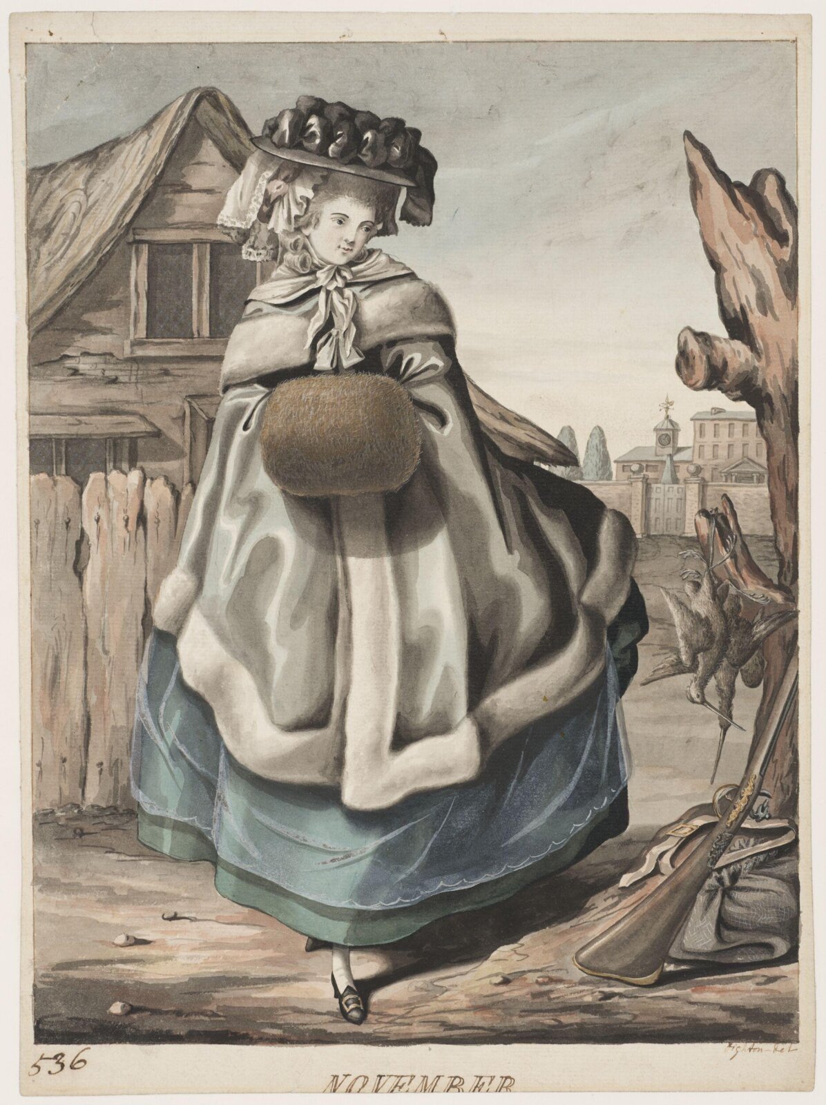 November, Robert Dighton, c.1785