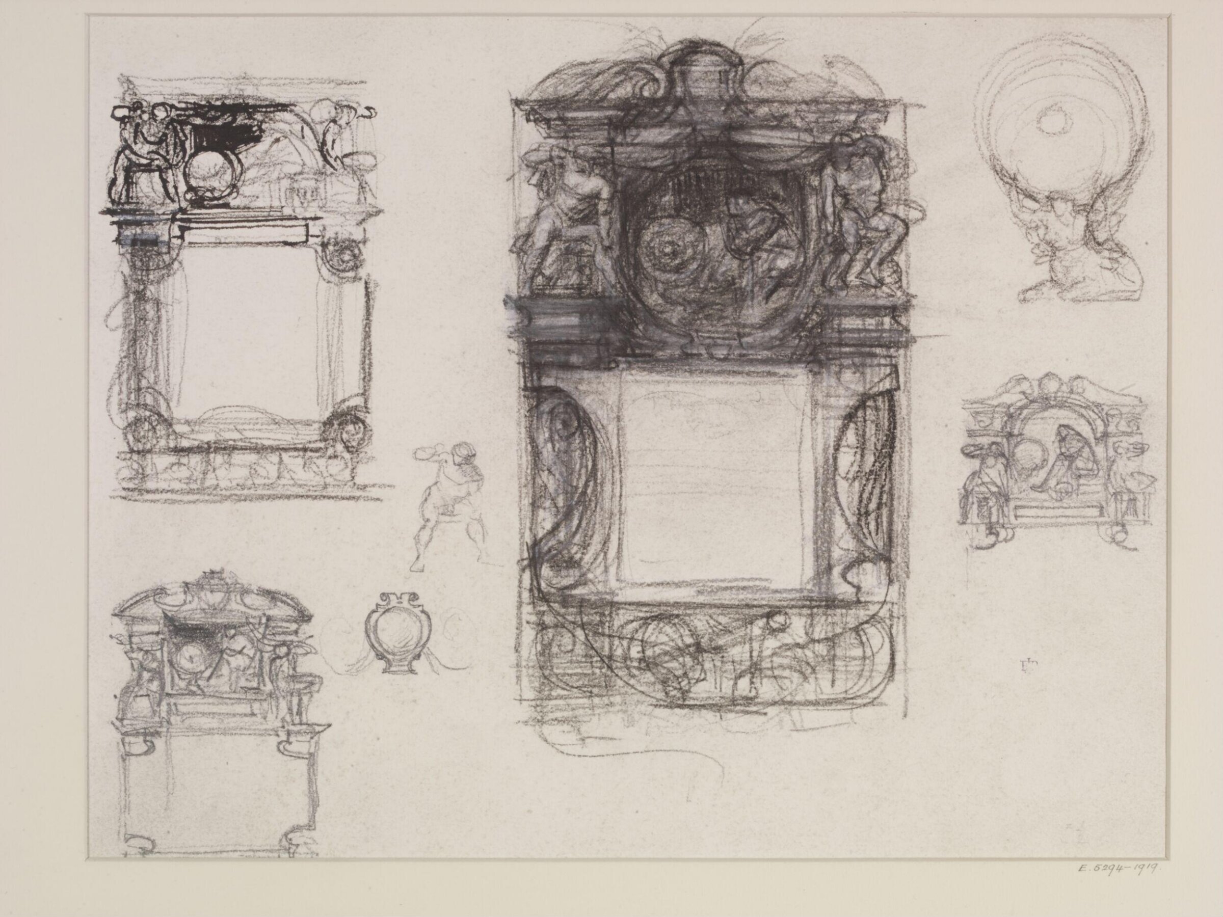 Design for a Science Certificate, Department of Science and Art, Edward John Poynter, 1884