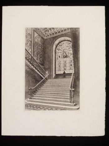 North Staircase leading to Picture Galleries