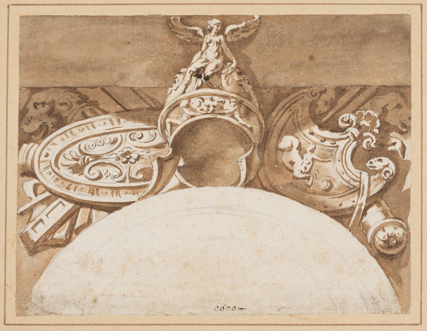 Polidoro da Caravaggio, Trophy of arms