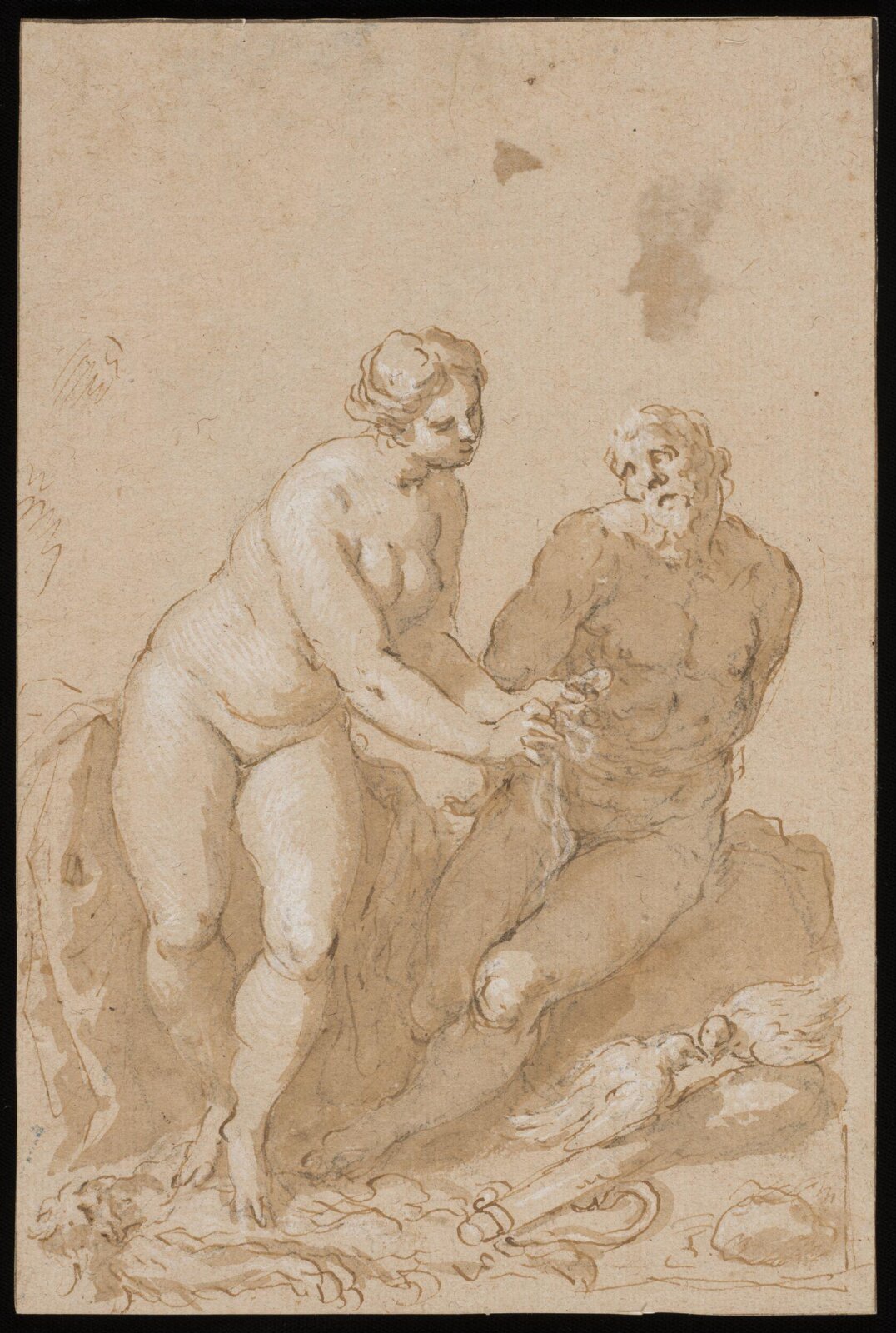 Hercules and Omphale, Palma il Giovane, late 16th century