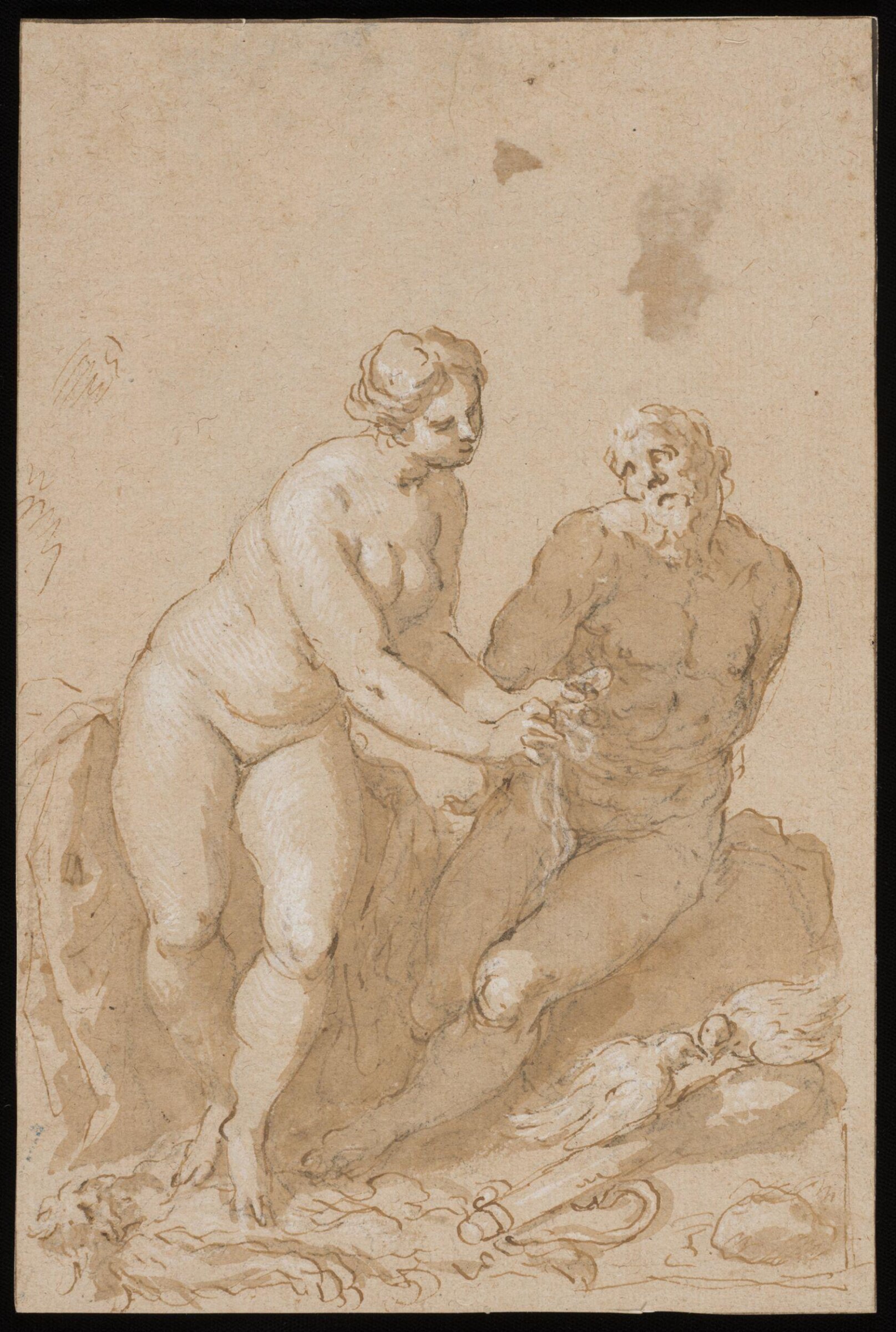 Hercules and Omphale, Palma il Giovane, late 16th century