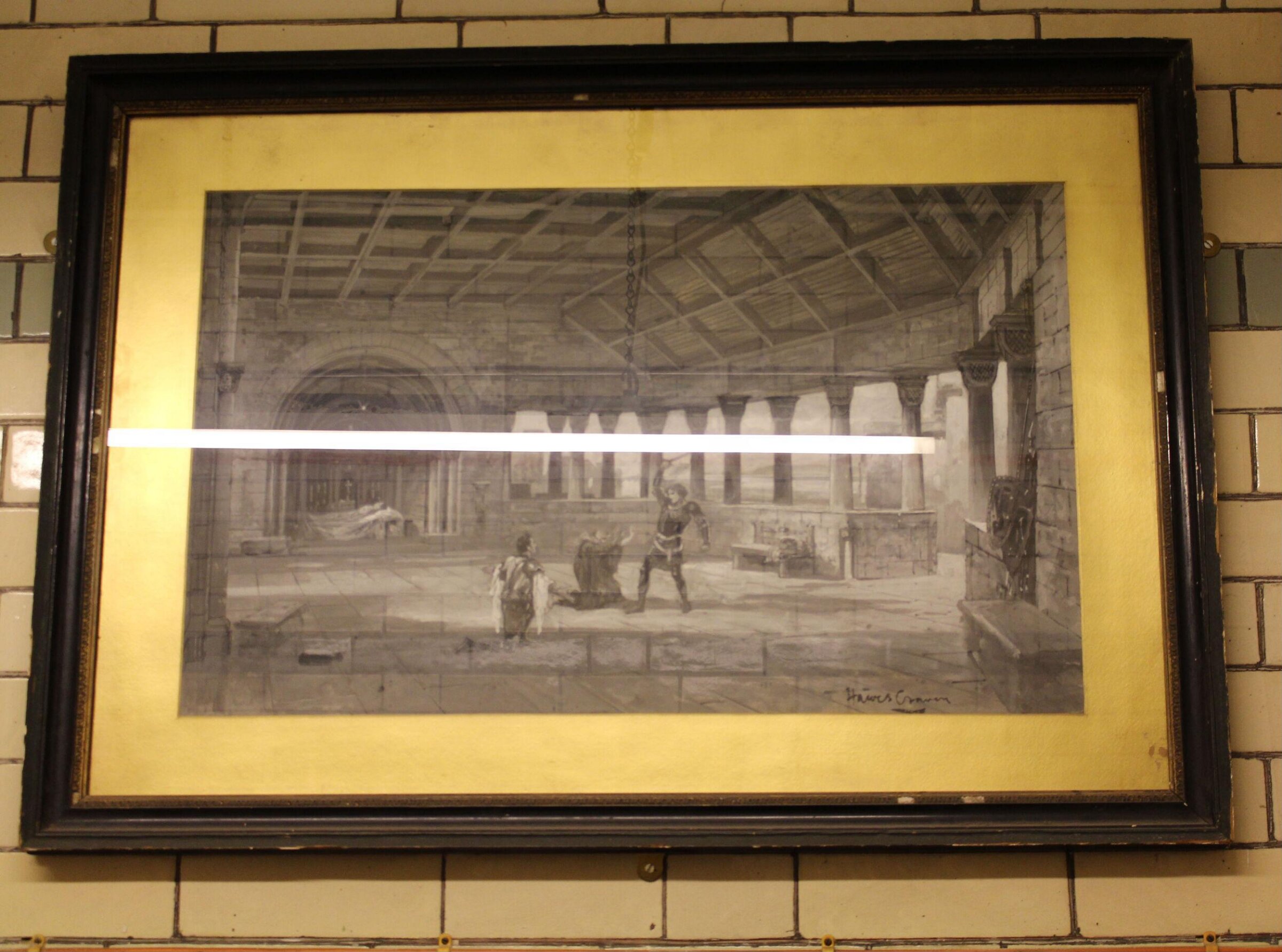 Painting, Hawes Craven, ca. 1895