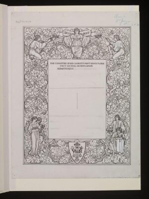 Design for certificate of the Science and Art Department