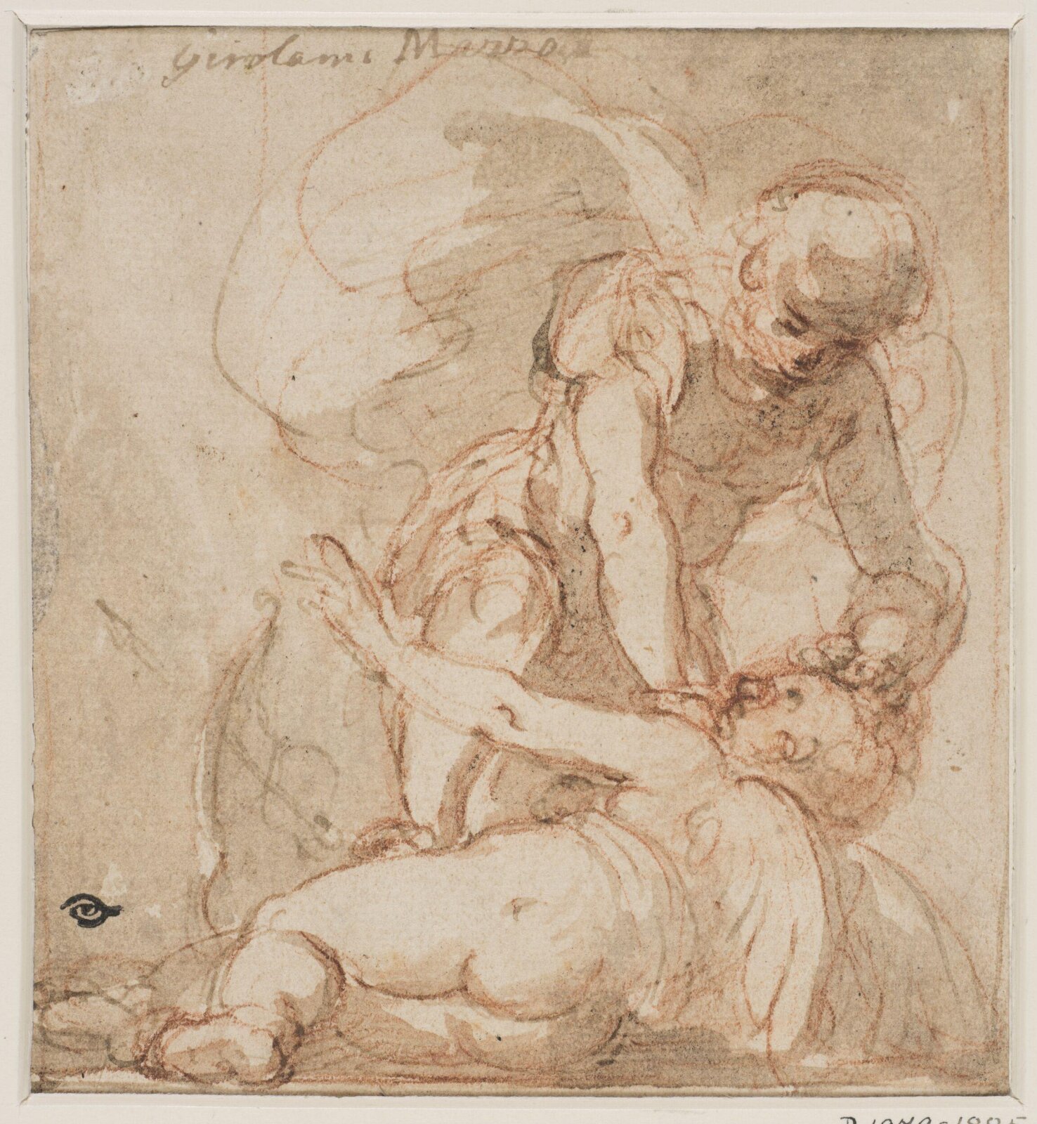 A child overcoming Cupid, Late 16th century