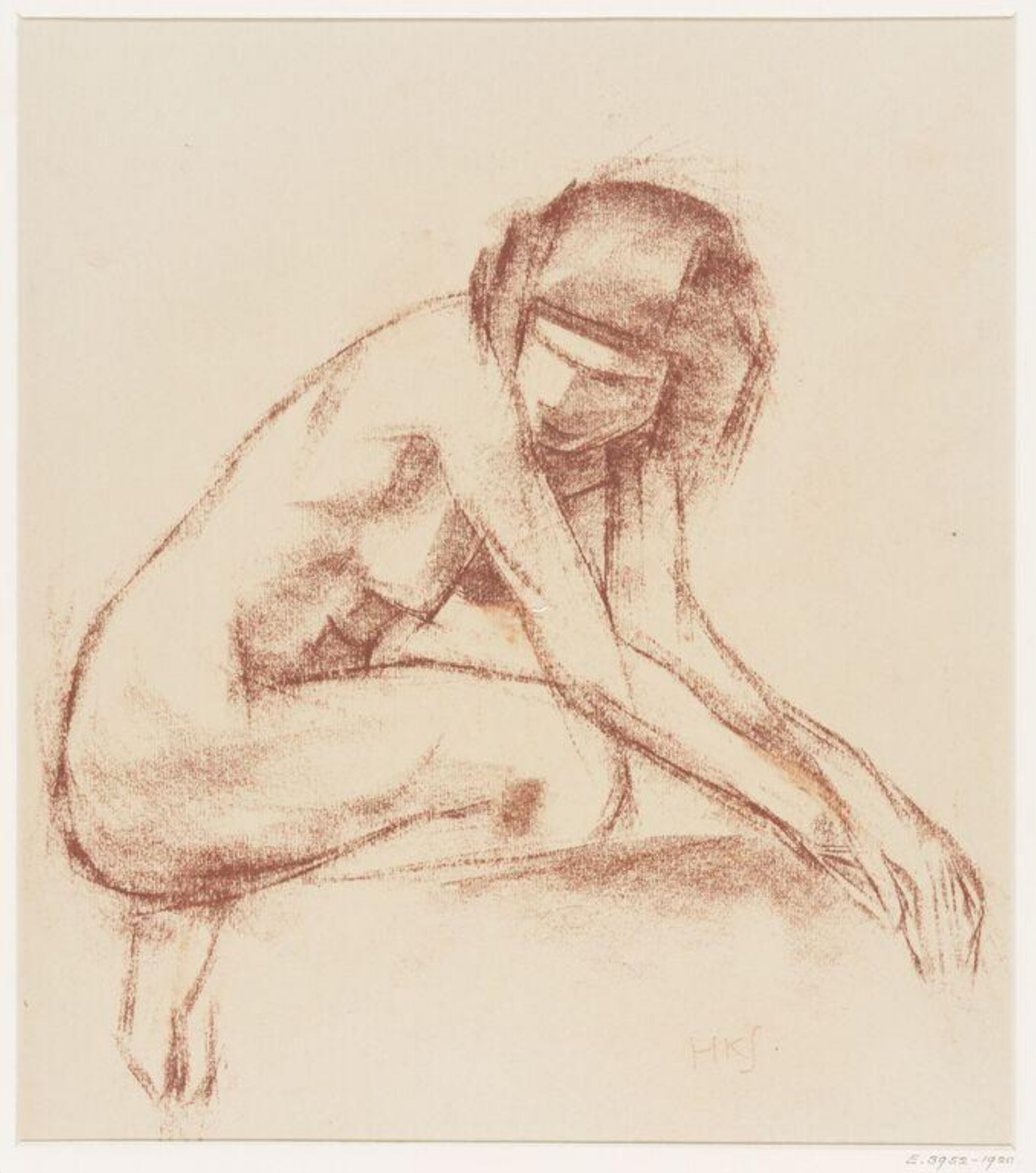 Drawing, Harald Krohg Stabell, c. 1894-1920