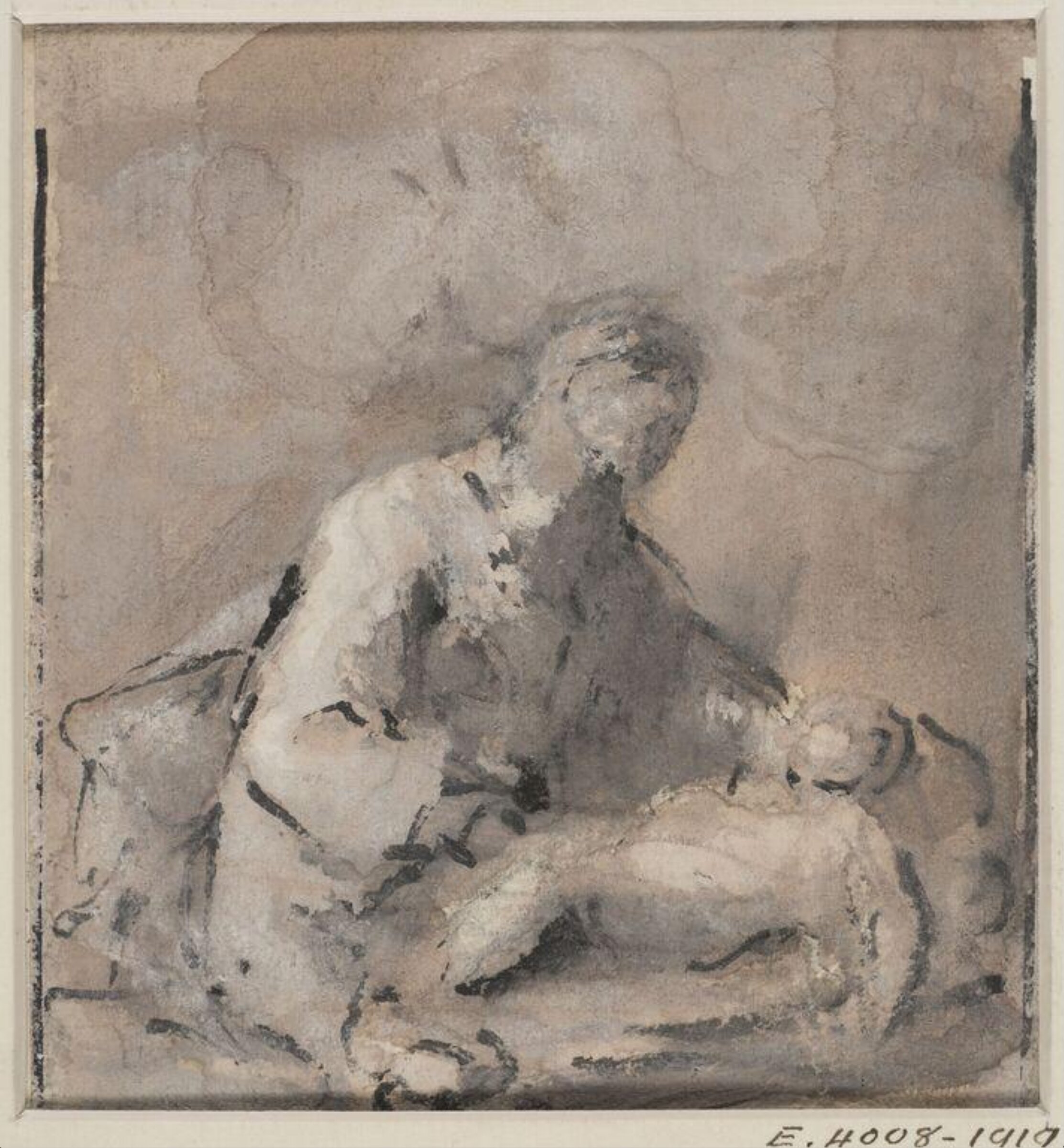Mother and Child, Benjamin West, 1738-1820