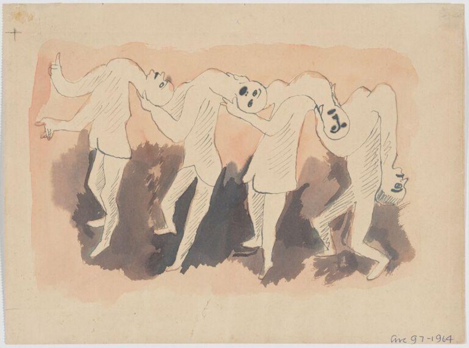 Four Fantastic Figures, Mino Maccari