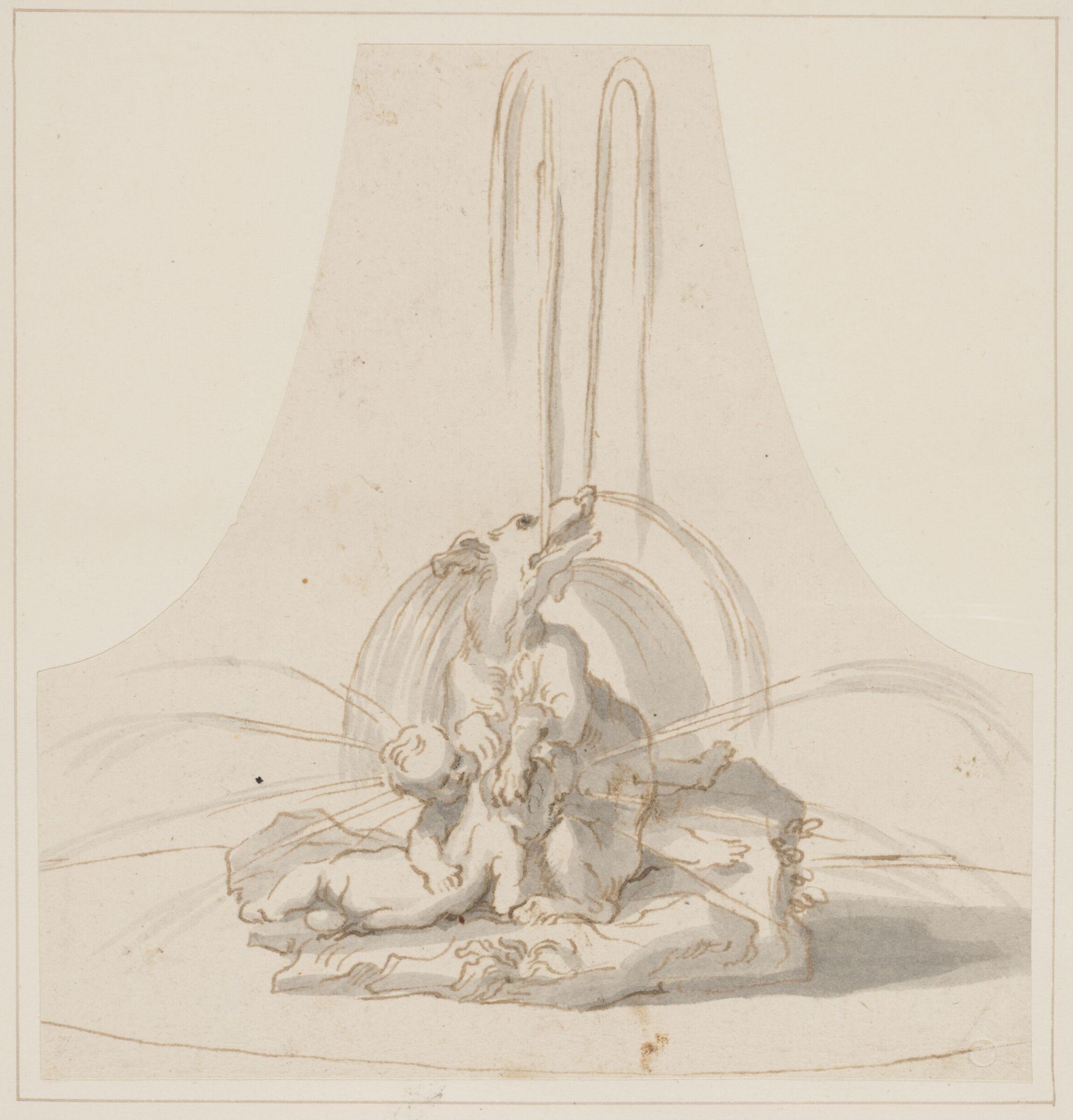 The wolf suckling Romulus and Remus, Domenico Parodi, 1668-1740