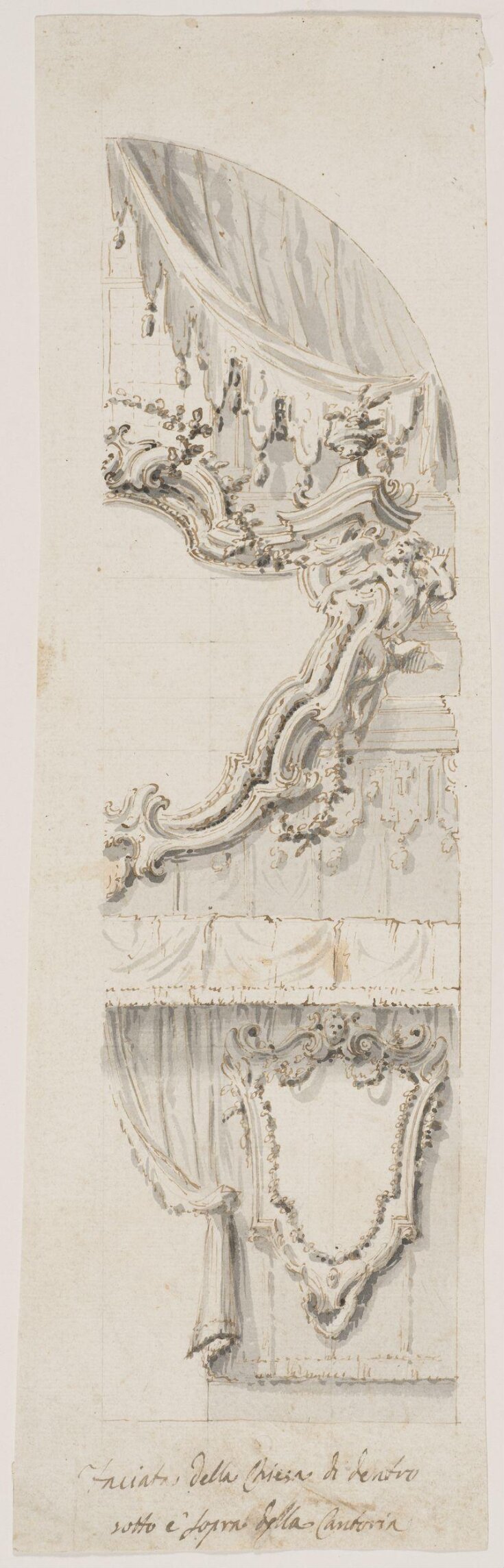 Design for the interior of a church top image