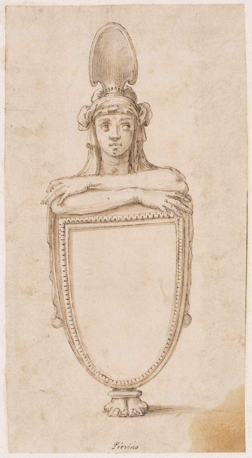 Design for a frieze, 16th century