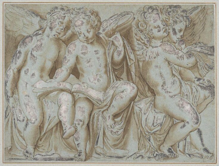 Four seated putti top image