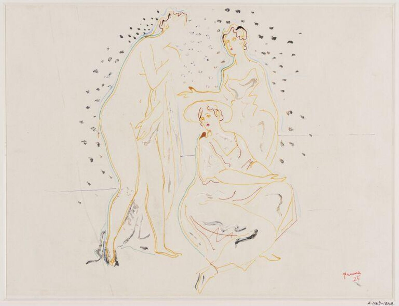 Drawing, Pruna, 1925