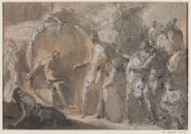 Diogenes visited by Alexander the Great top image