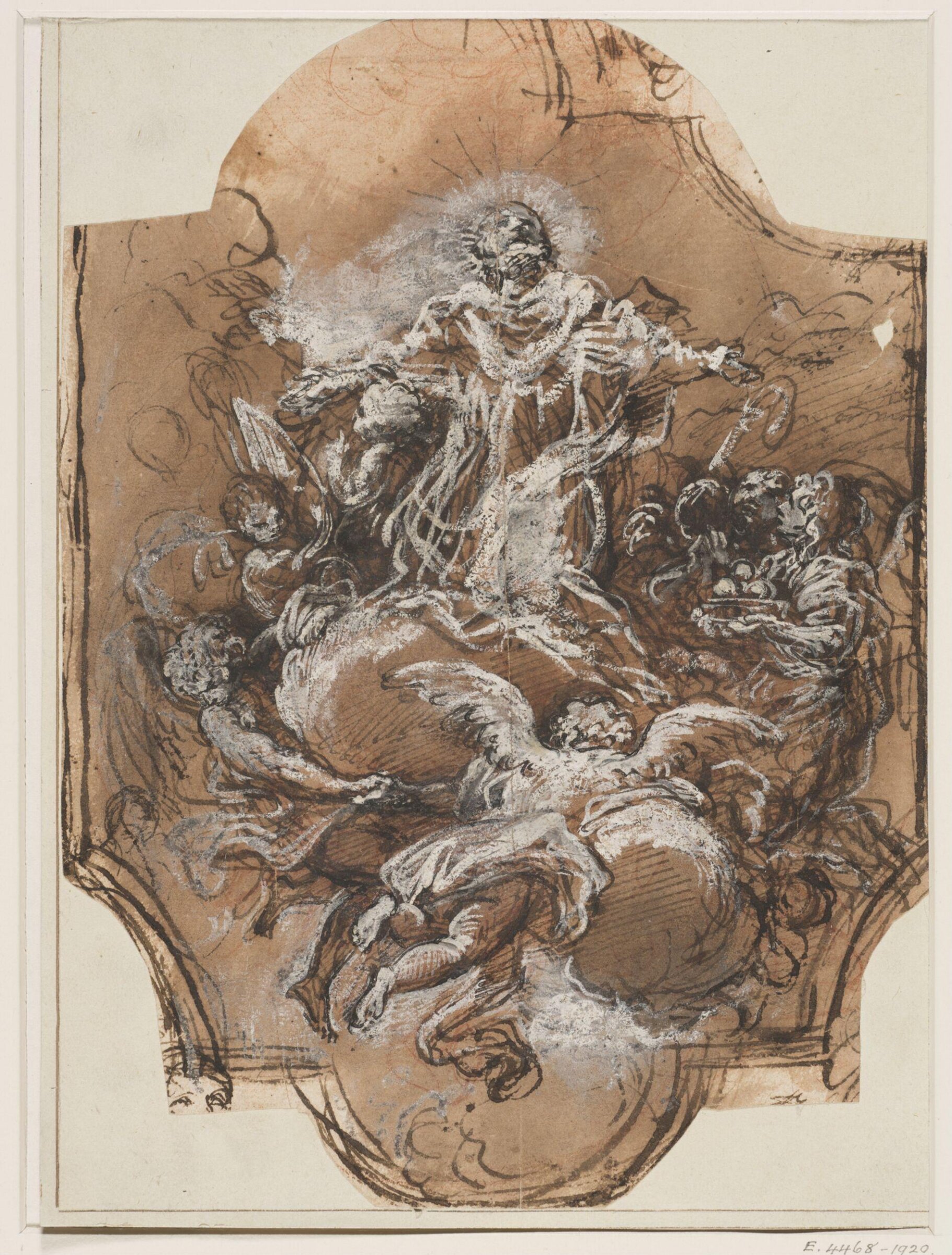 The apotheosis of St Nicholas of Bari, Giuseppe Passeri, 17th century