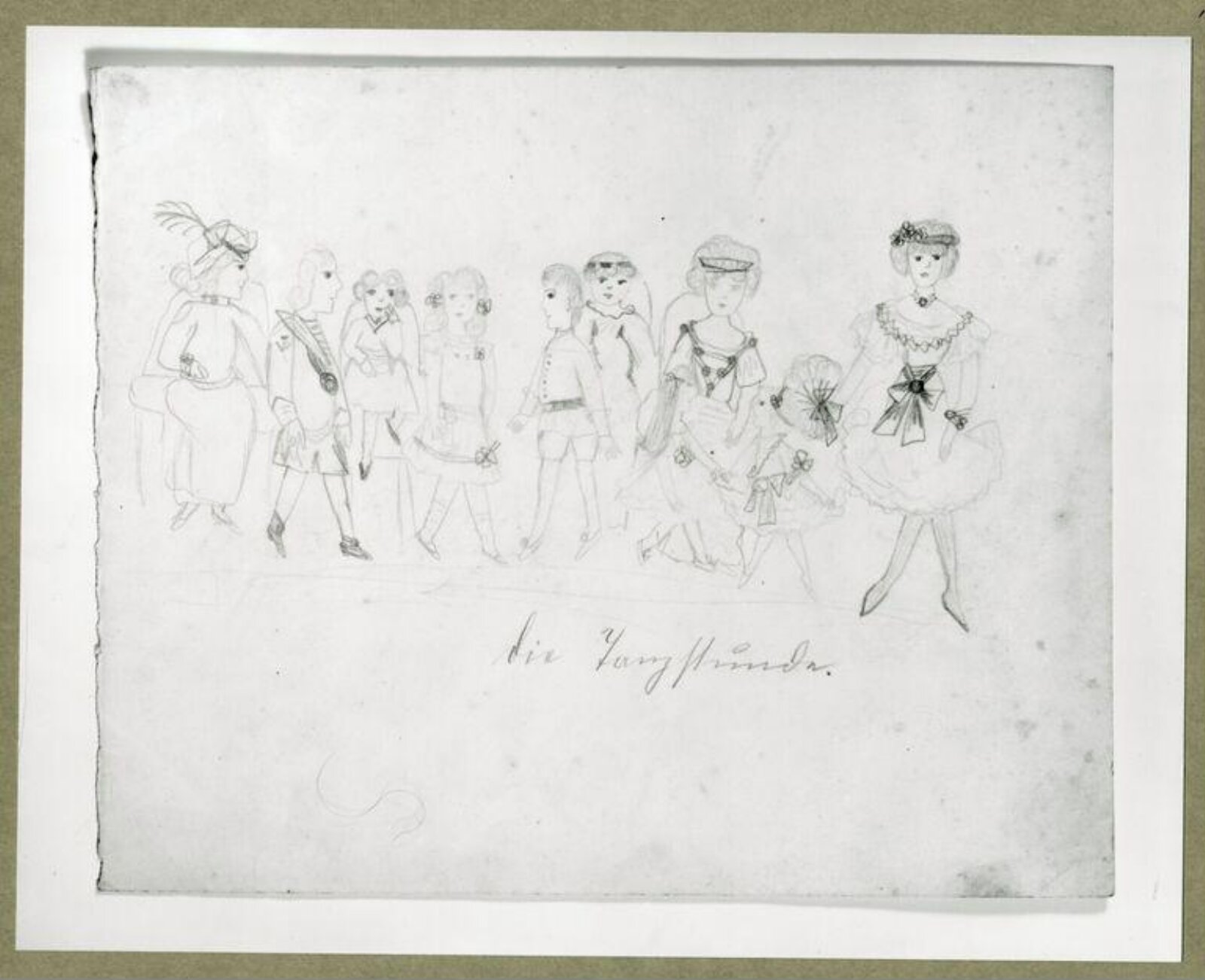 Die Jung Kinder, Margarete Hamerschlag, 1908-1914