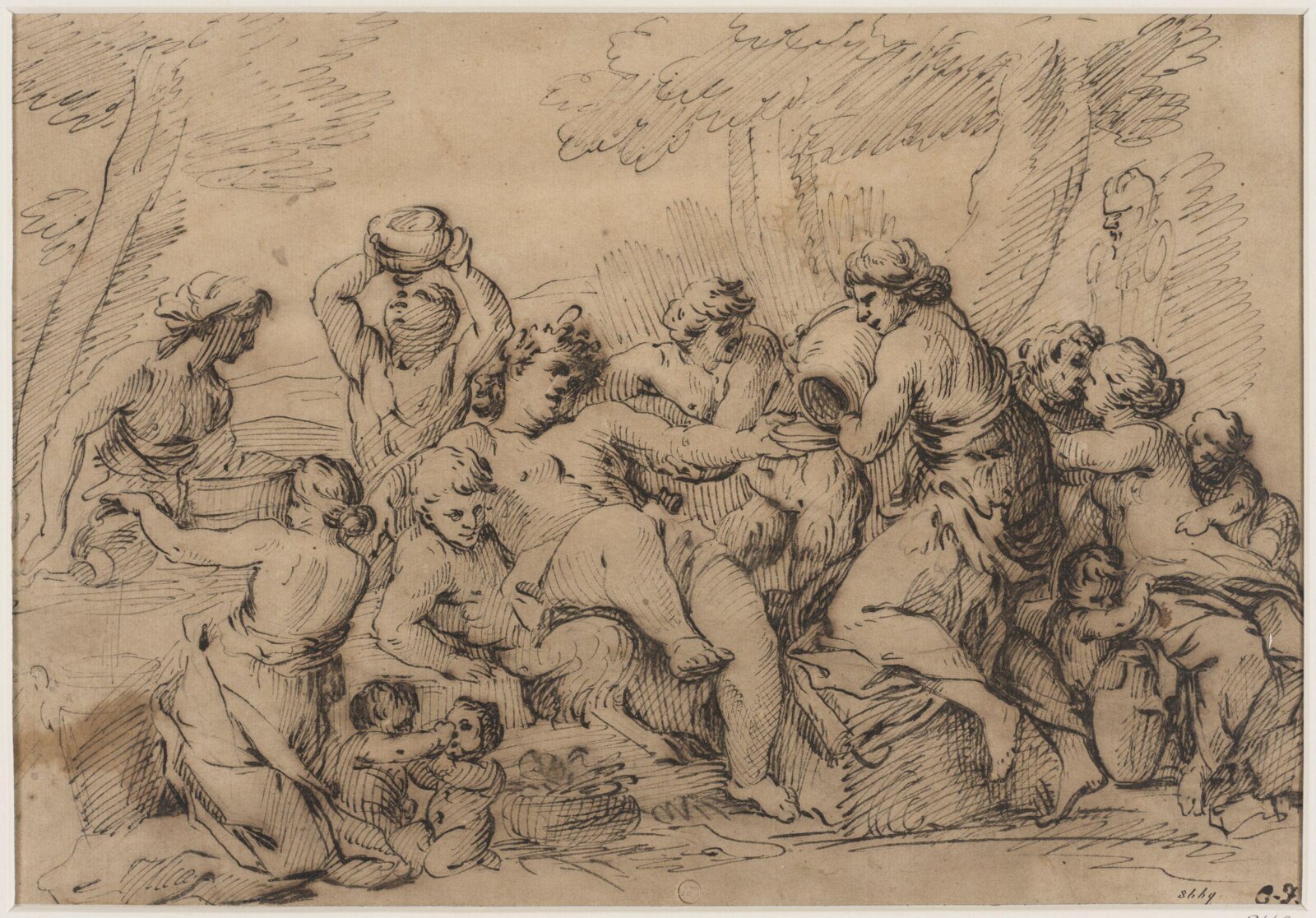 Bacchanal, late 17th century
