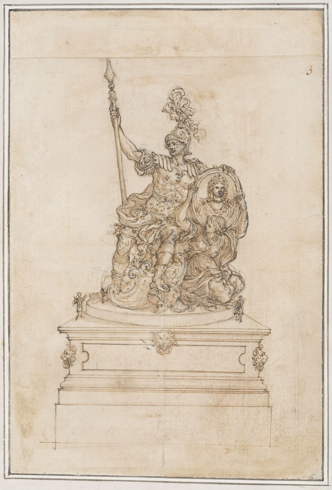Drawing, 1713-1715