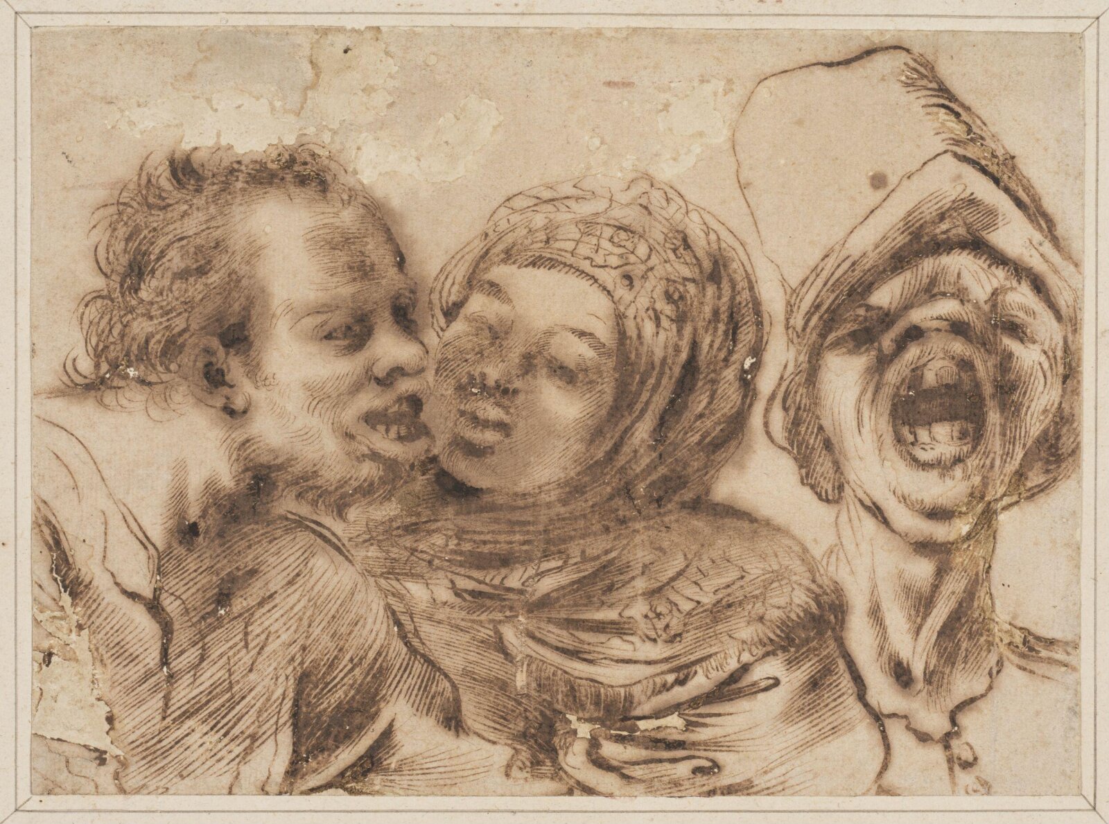 Drawing, Guercino, 17th century