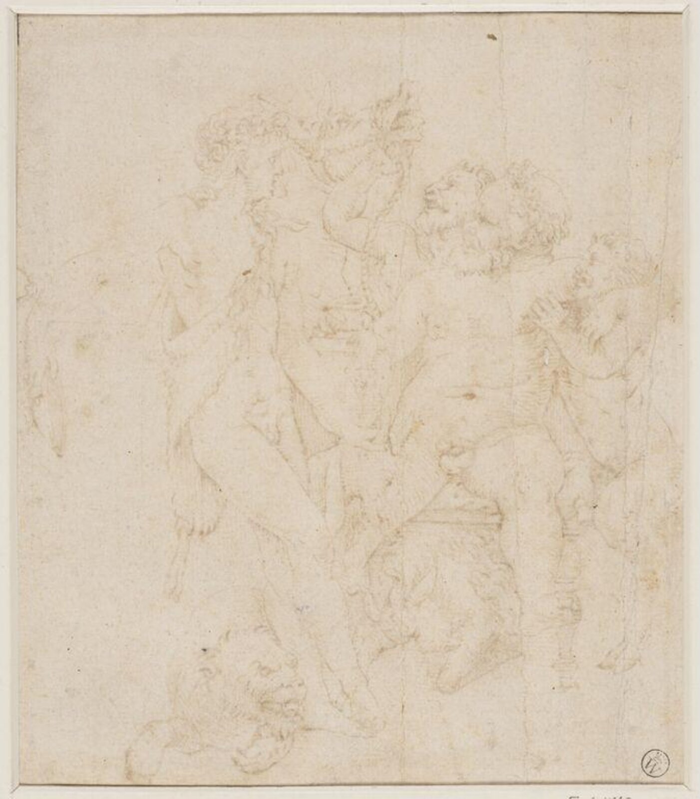 Drawing, Giulio Romano, early 16th century