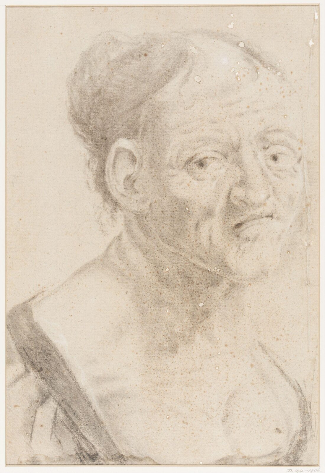 Studies of heads, early 18th century