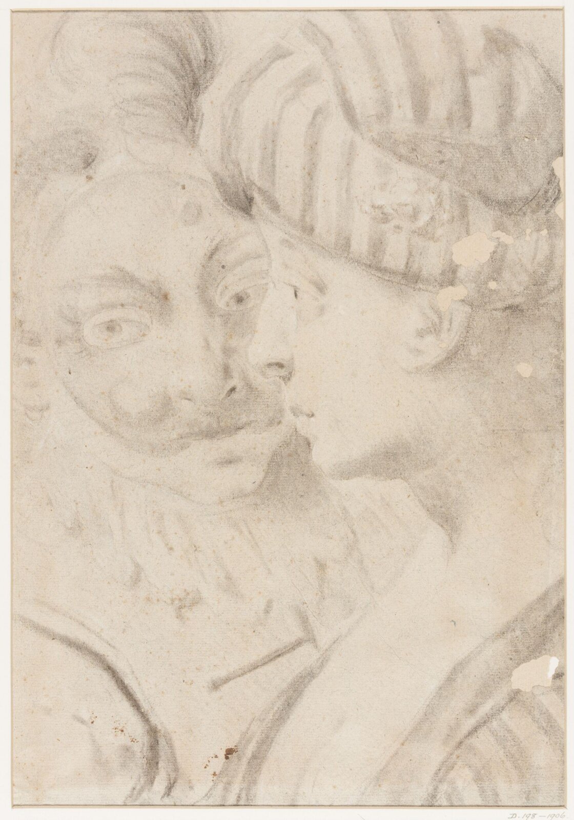 Study of heads, early 18th century