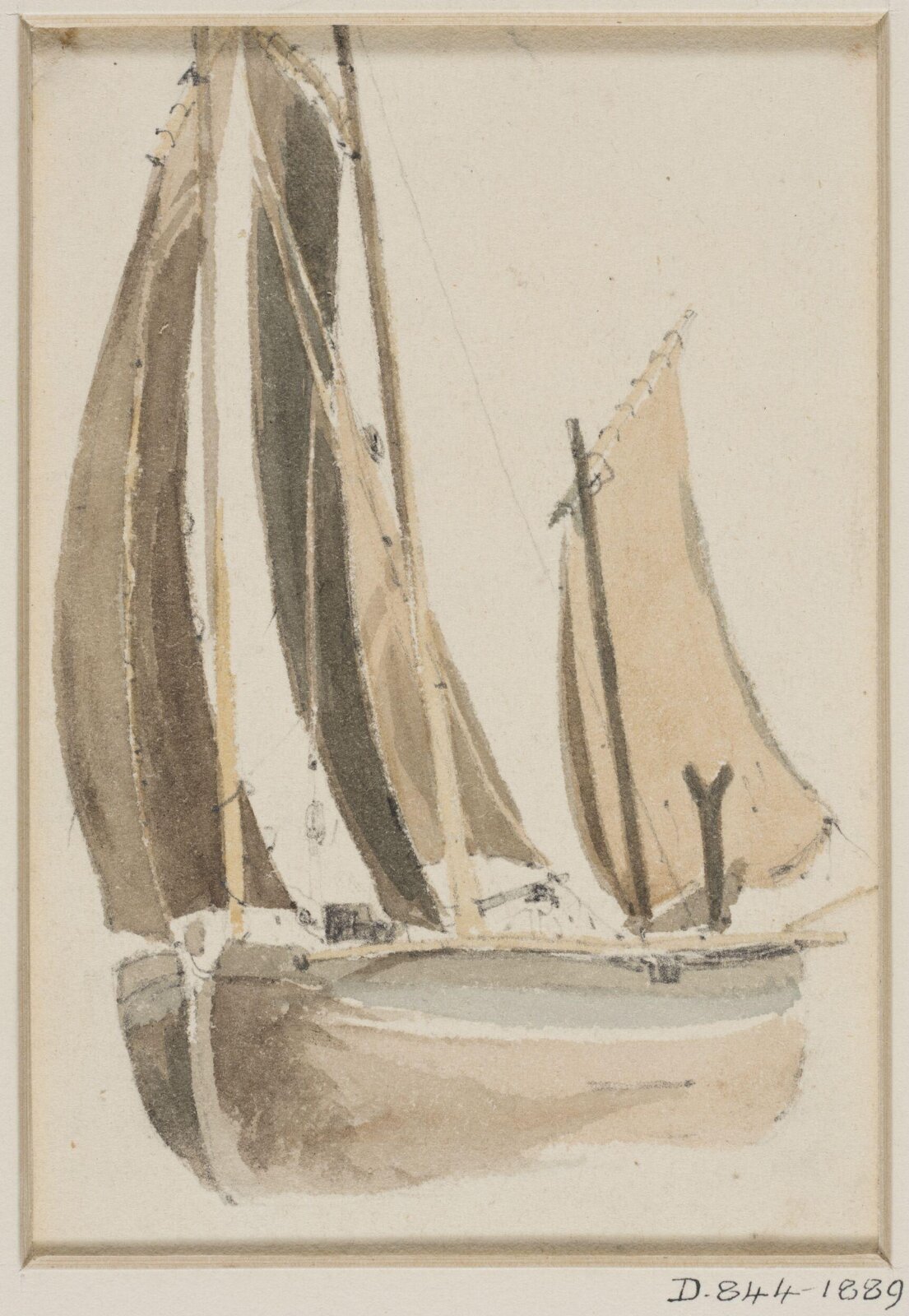 Boat, Skinner Prout, 19th century