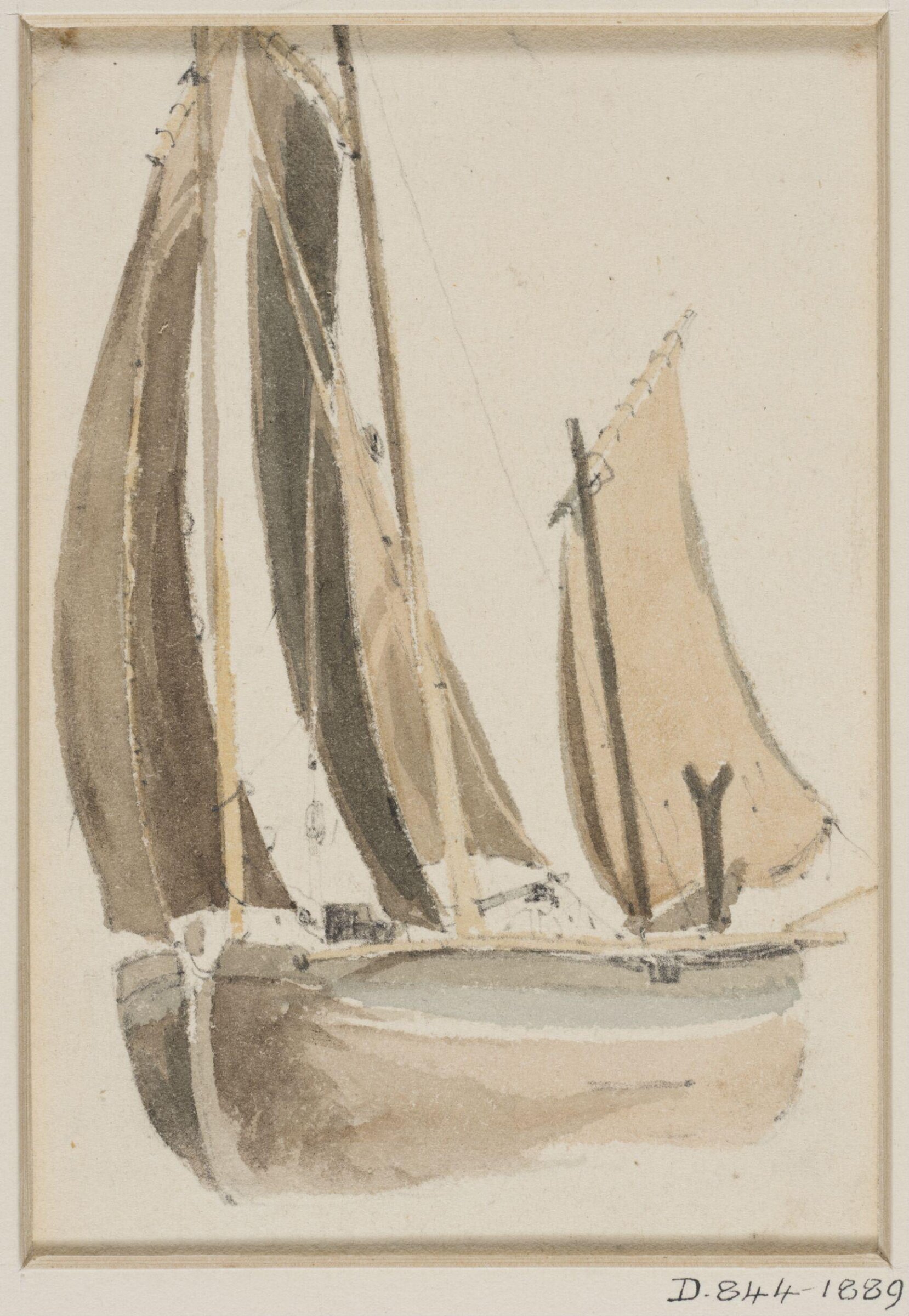 Boat, Skinner Prout, 19th century