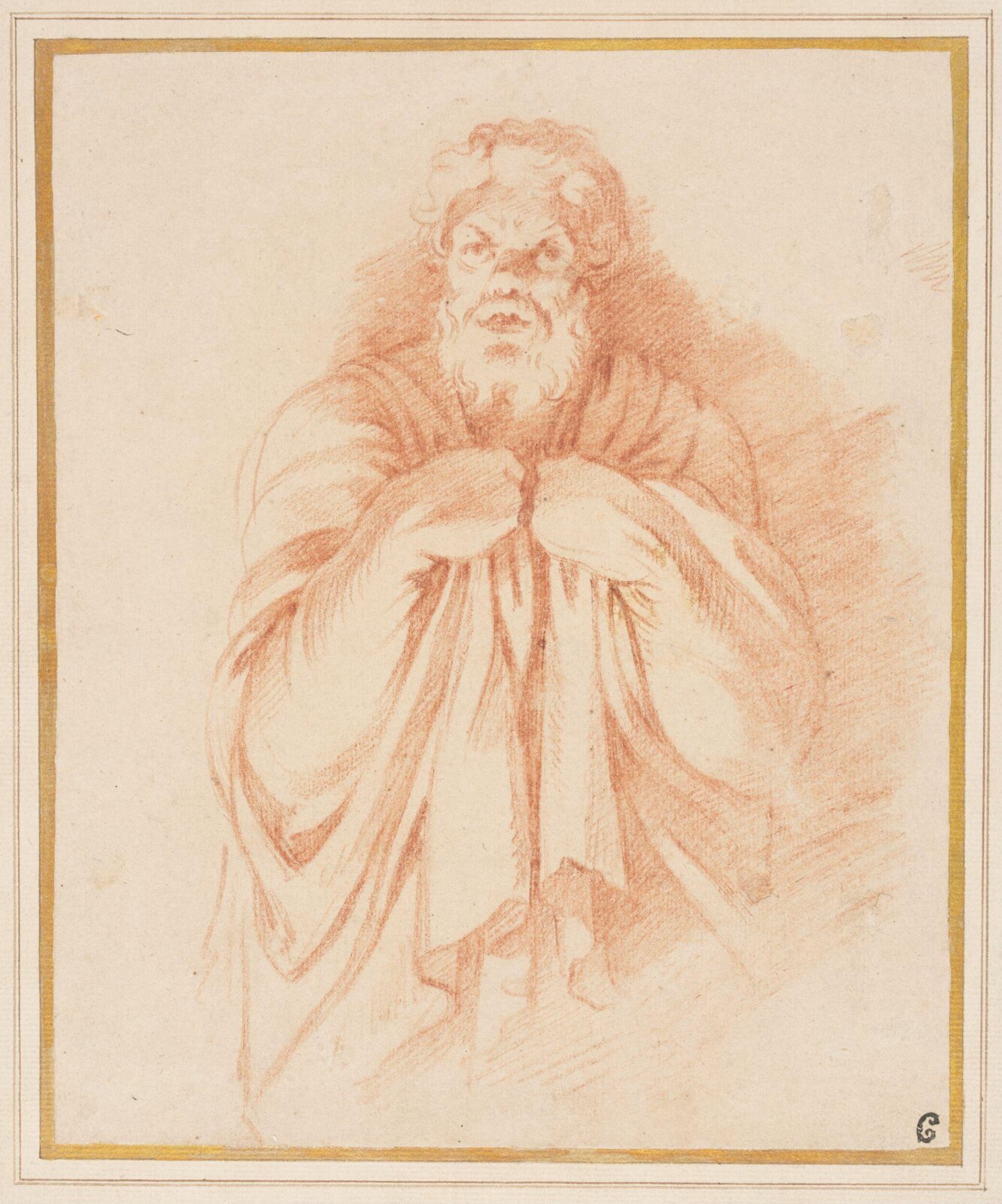 Drawing, Mattia Preti, c.1650-75