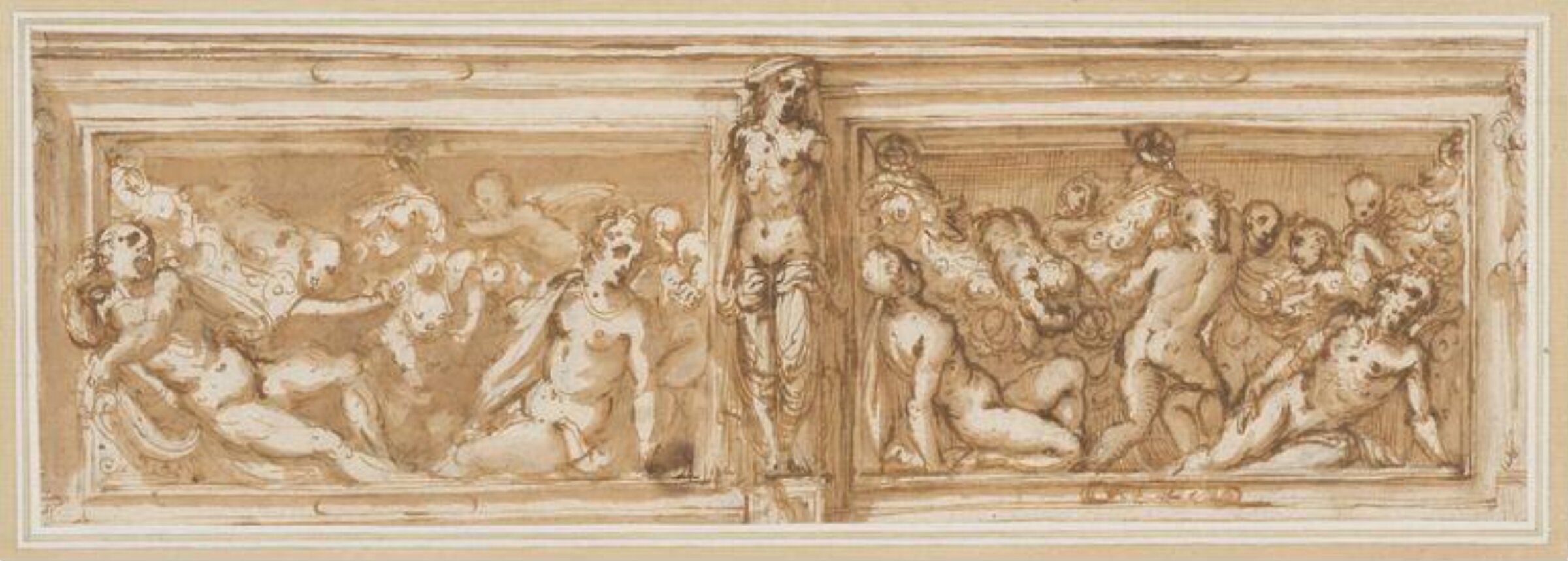 Drawing, Pellegrino Tibaldi, c. late 16th century
