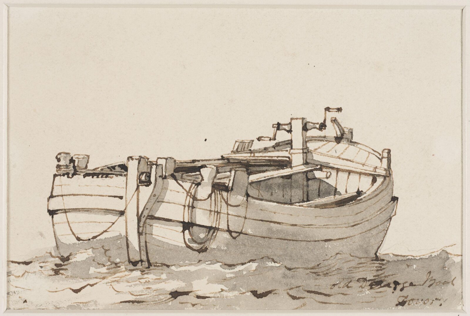 old Dogger Boat Dovor, Joseph Thomas Tuite, c.1820s