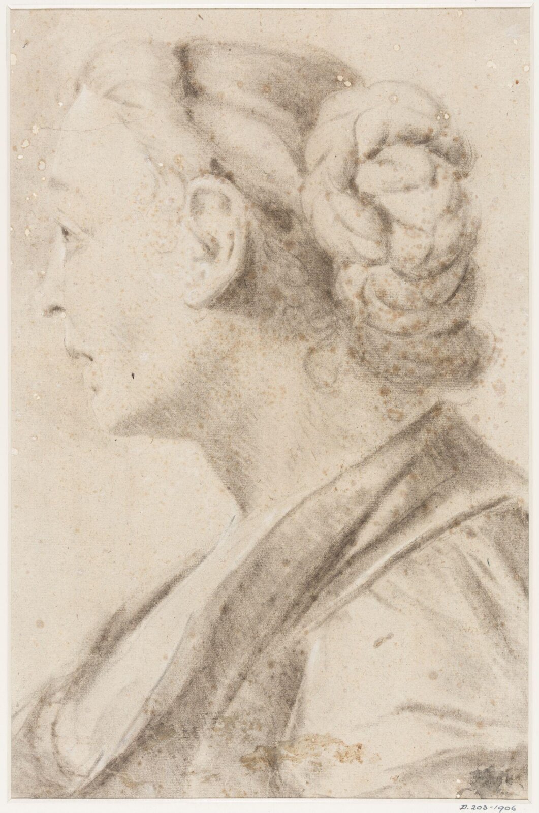Study of heads, early 18th century