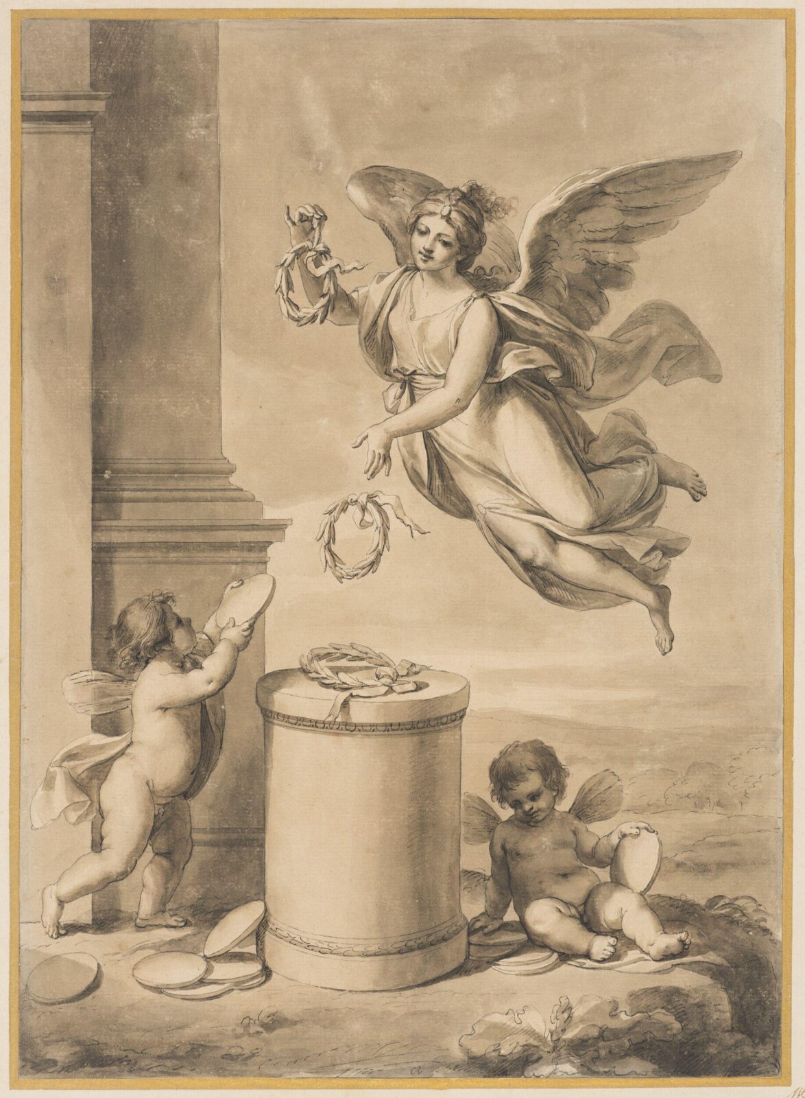 Drawing, Biagio Rebecca, 1772