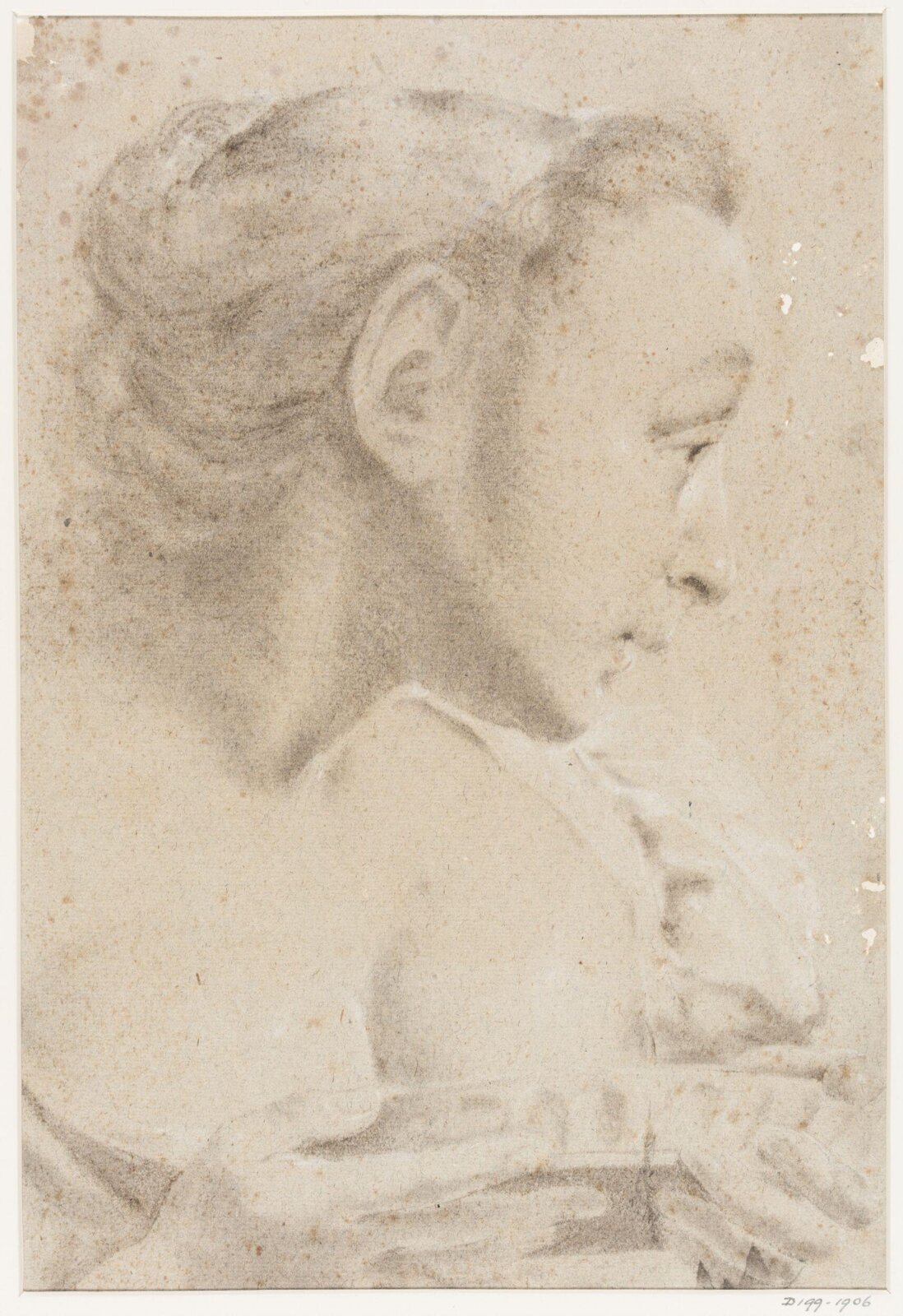 Study of heads, early 18th century