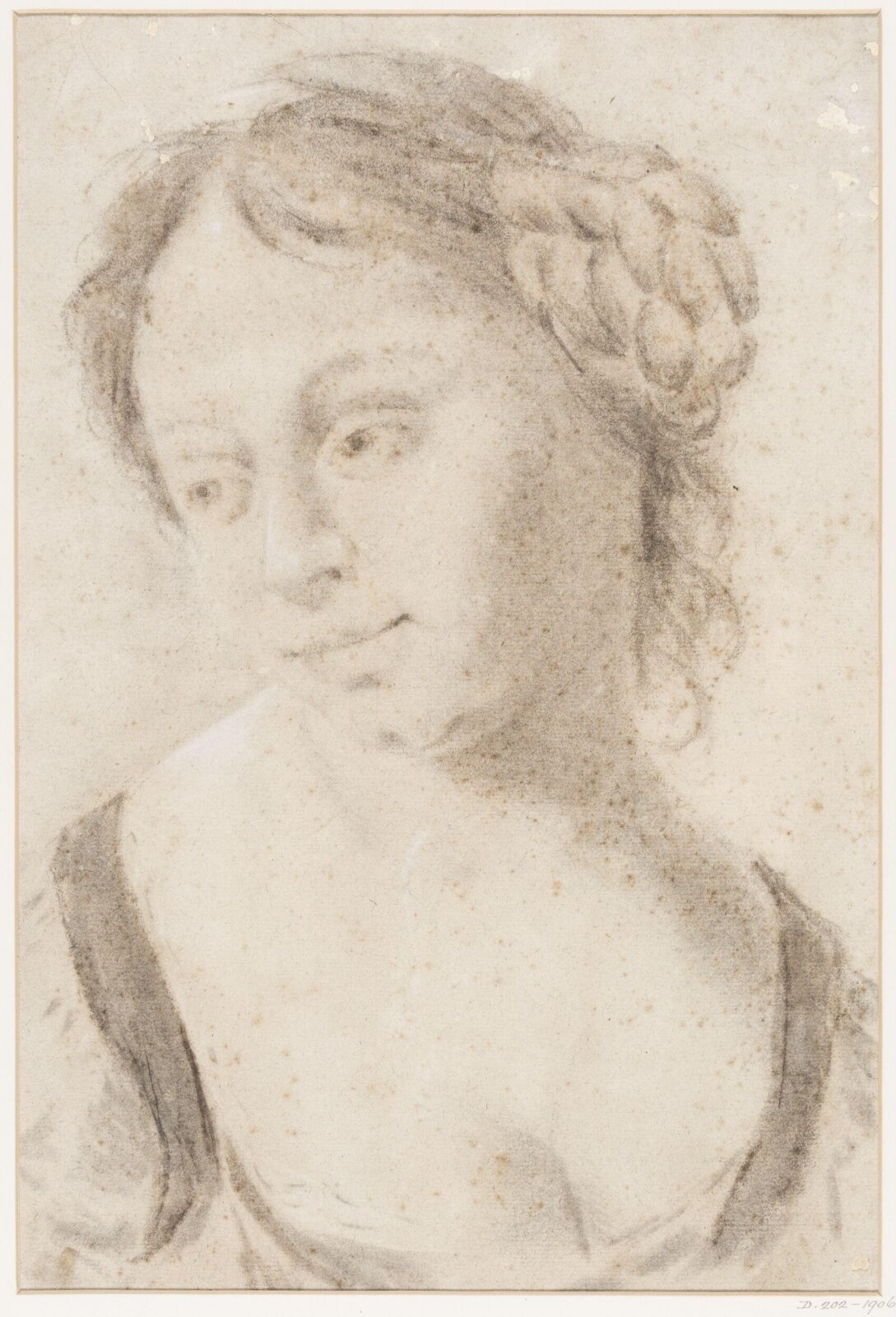 Study of heads, early 18th century