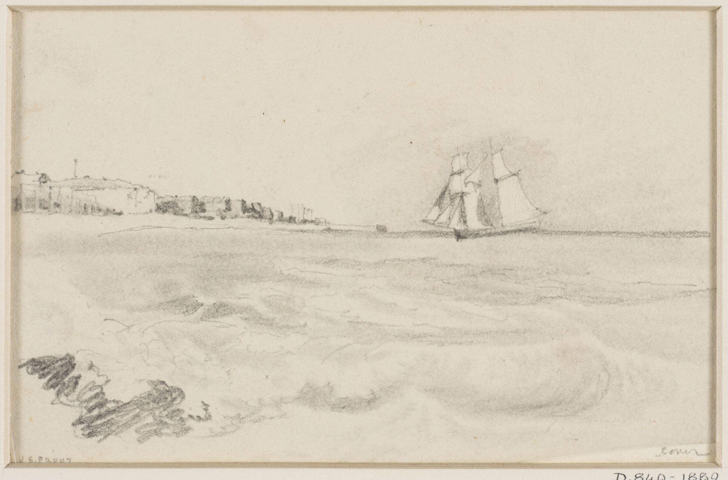 Boat, Skinner Prout, 19th century