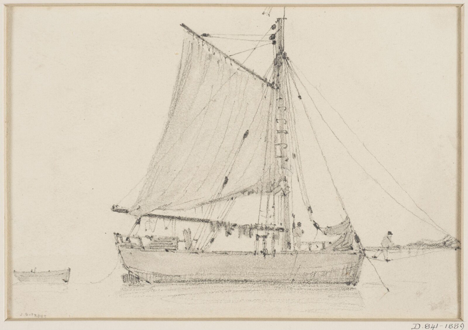 Boat, Skinner Prout, 19th century