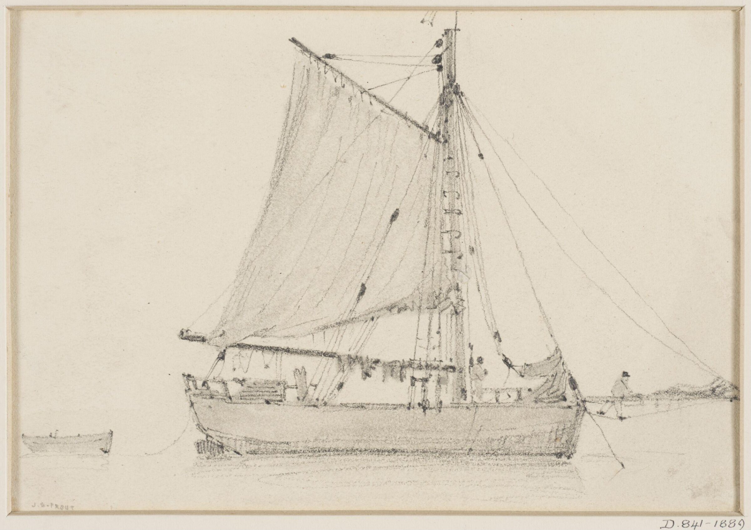 Boat, Skinner Prout, 19th century