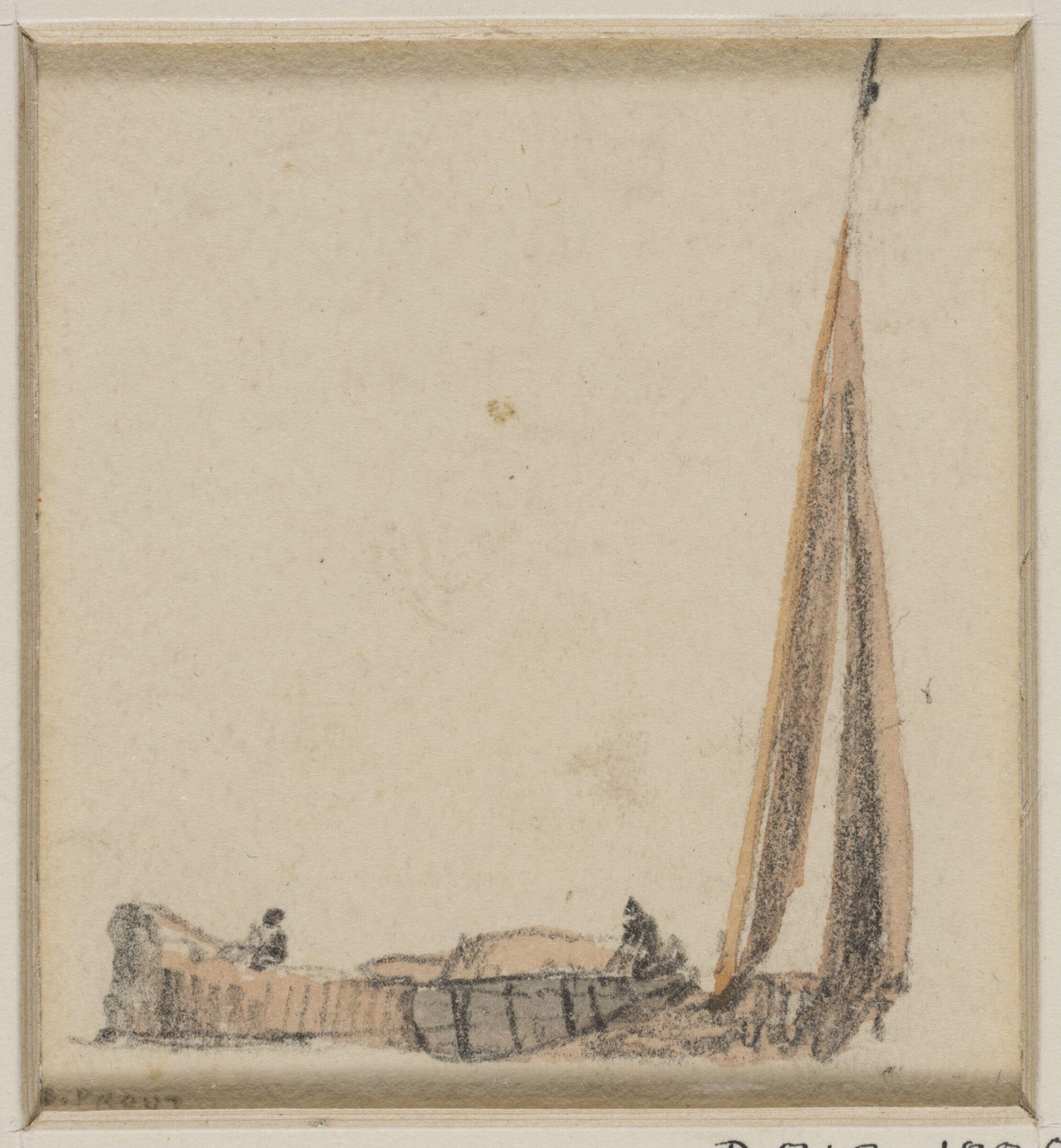 Boat, Skinner Prout, 19th century