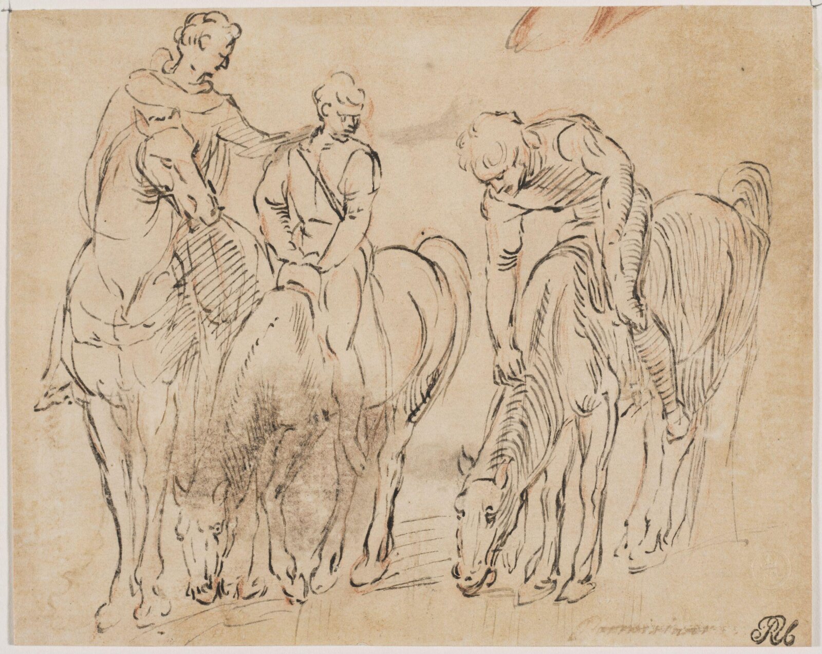Drawing, mid 17th century