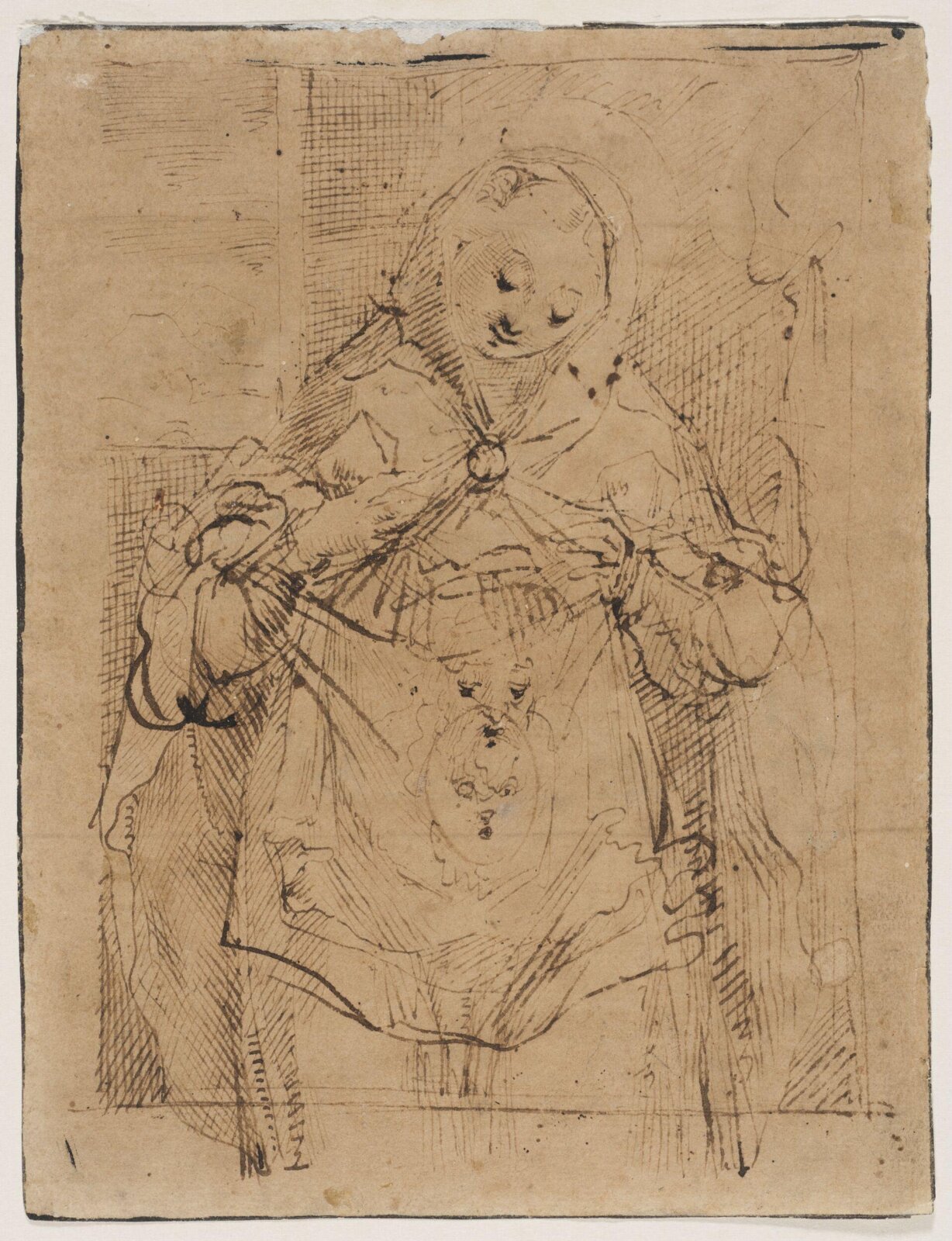St Veronica Holding the Sundarium, late 16th century
