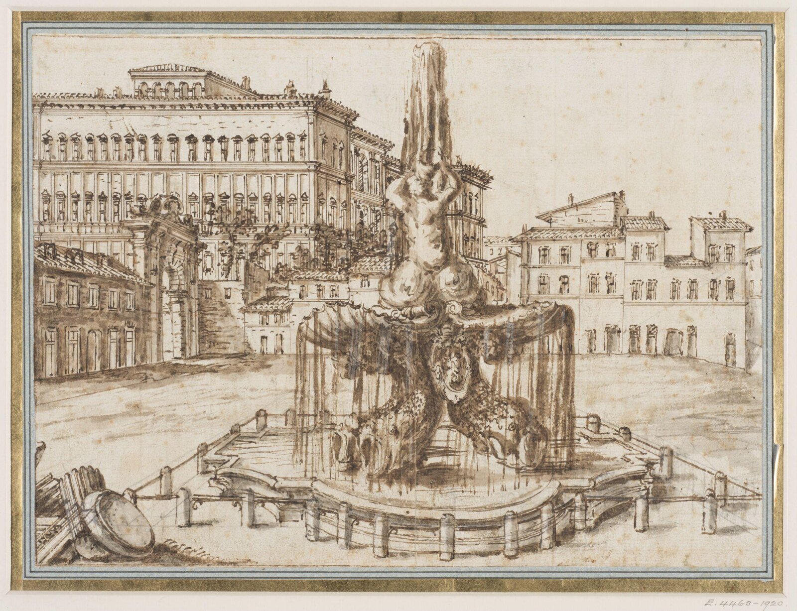Drawing, mid 17th century