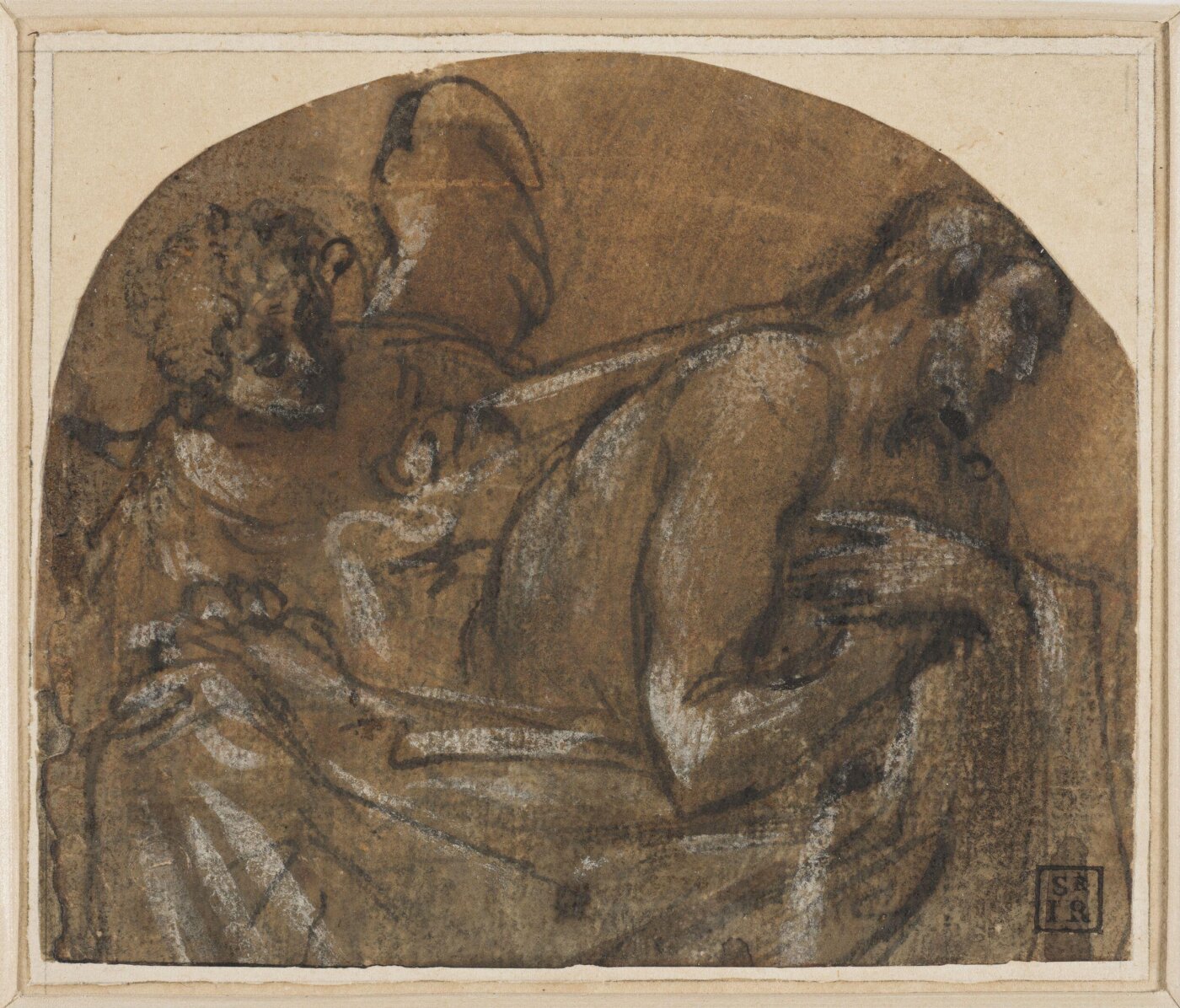 Giacomo Cavedone, Christ Attended by an Angel