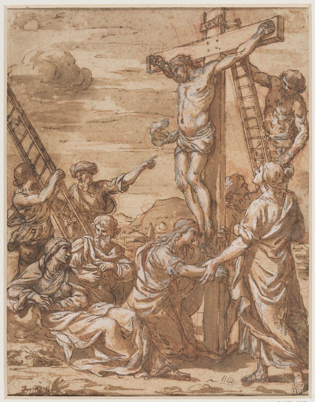 Drawing, mid 17th century