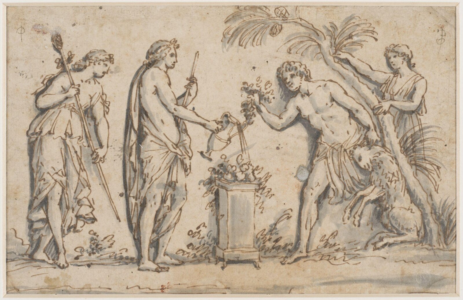 A Roman Sacrifice, late 16th century