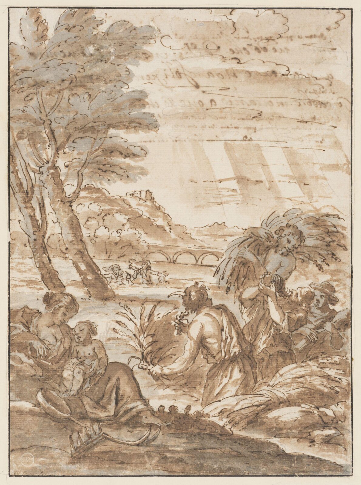 Drawing, mid 17th century